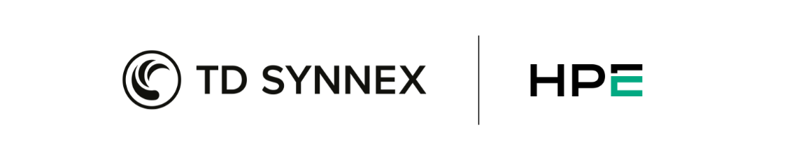 Logo TD Synnex und HPE