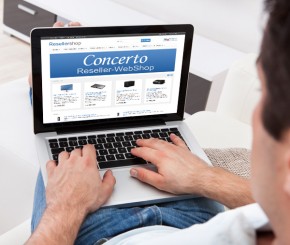 Concerto Webshop neue Version