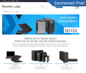 Der axxiv Konfigurator als Chance für Ihren Shop Der axxiv Konfigurator als Chance für Ihren Shop