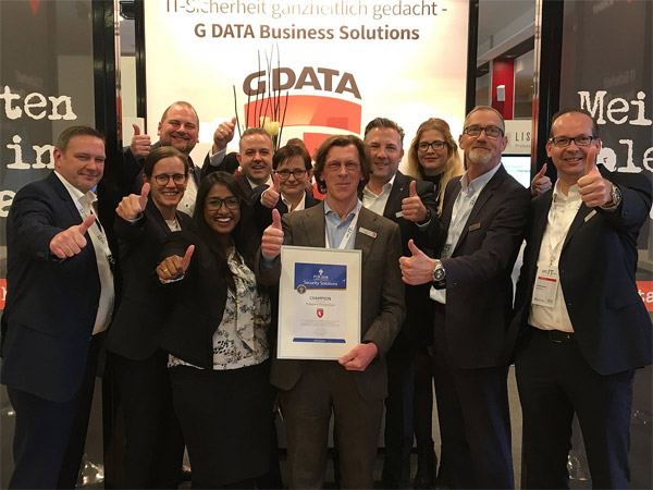 G DATA erhält Champion Award an der secIT by Heise in Hannover