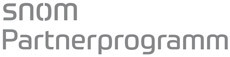 Logo Snom Partnerprogramm