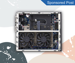 Shuttle Mini PC DA320 Sponsored Post Inside View Shuttle Mini PC DA320 Sponsored Post Inside View