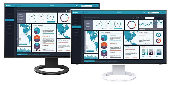 Eizo Flexscan weiss black