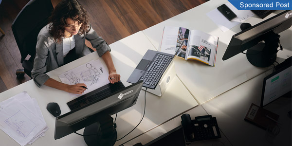 Monitore mit integrierter Dockingstation von EIZO