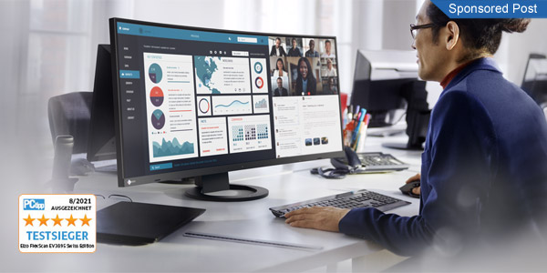24:10-Ultrawide-Monitor in Perfektion von EIZO