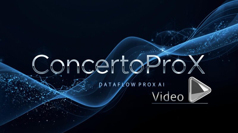 mit video concertoprox und dataflowprx