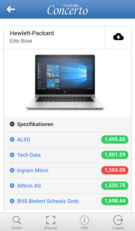 Concerto Mobile / Produktseite neue Version