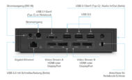 Targus Dockingstationen / Modell USB-C DV4K mit Stromversorgung