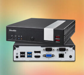 Shuttle Robuster Fanless PC mit 4G Option